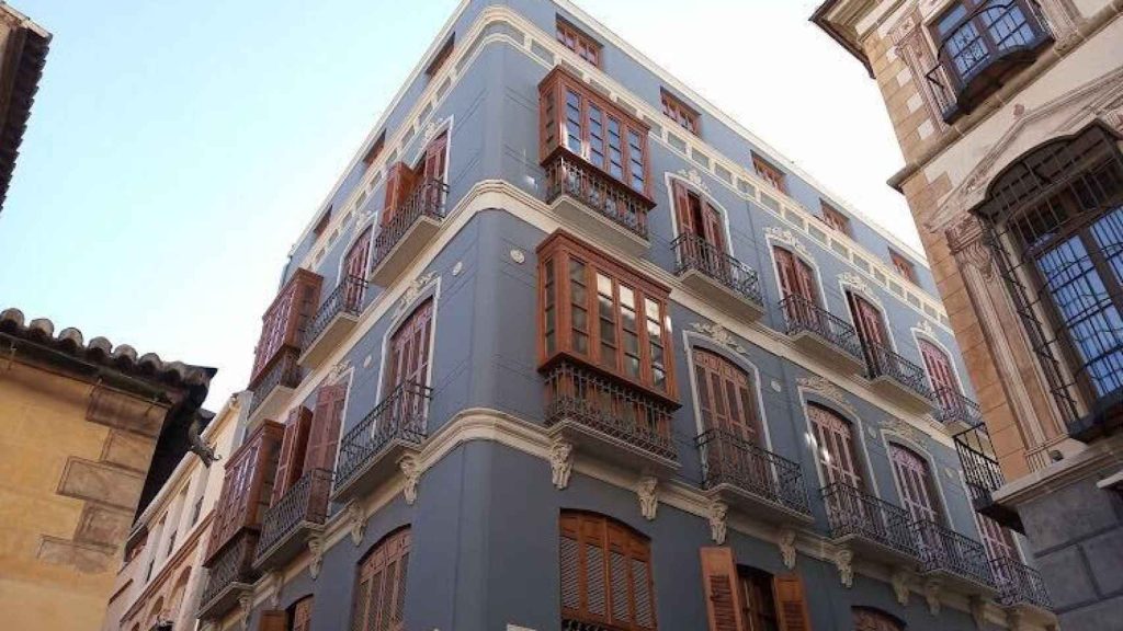 Fachada histórica en Malaga 