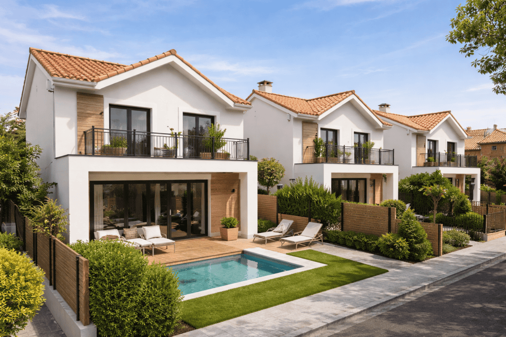 Empresa especializada en reformas de casas en Madrid trabajando en vivienda unifamiliar