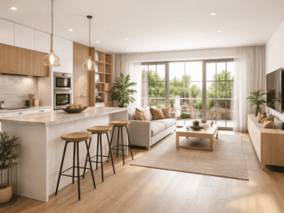 Empresa de reformas integrales en Madrid realizando proyecto completo de vivienda