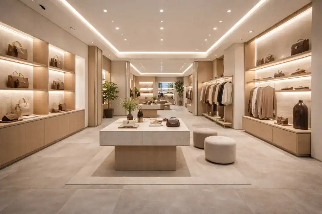 Reforma integral de local comercial en Madrid con acabados premium y diseño profesional
